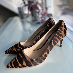 Prada Pony-style Calfskin Heels